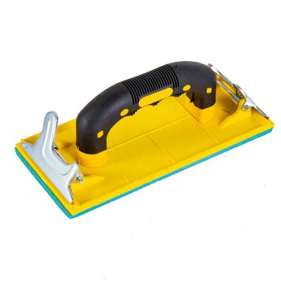 Plastic Handle Metal Clamp Sanding Block Hand Sander Hand Tool