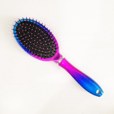 Hair Styling Tools Colors hair brush with  Plastic handle